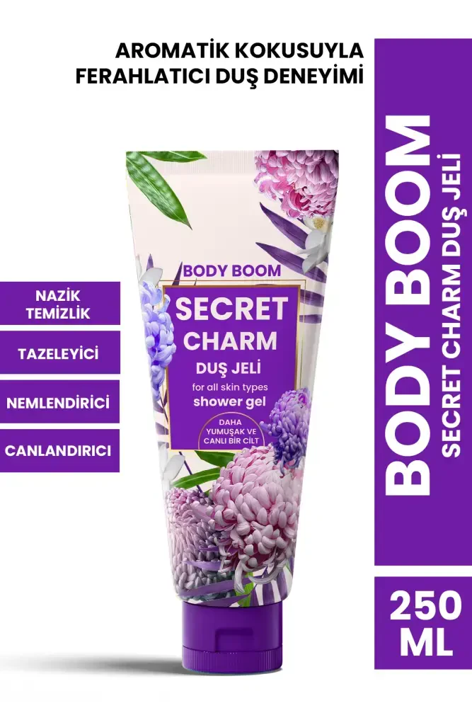 BODY BOOM Secret Charm Duş Jeli 250 ML - BODY BOOM