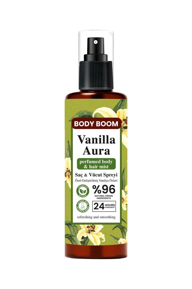 BODY BOOM Vanilla Aura Saç & Cilt Spreyi 110 ML - 5