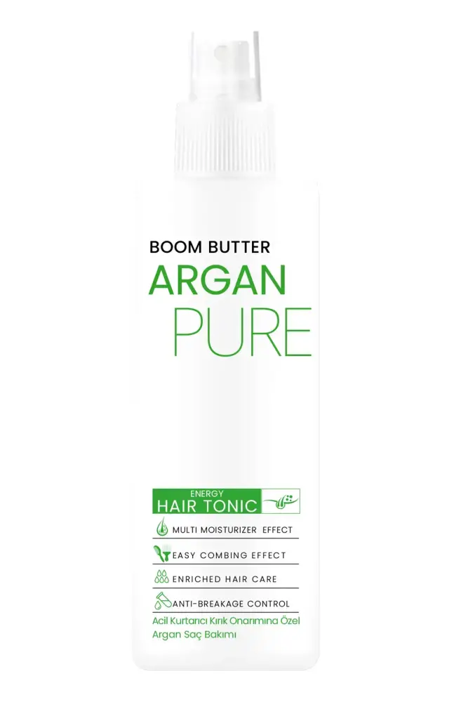 BOOM BUTTER Acil Kurtarma Energy Argan Pure Saç Toniği 150ML - 2