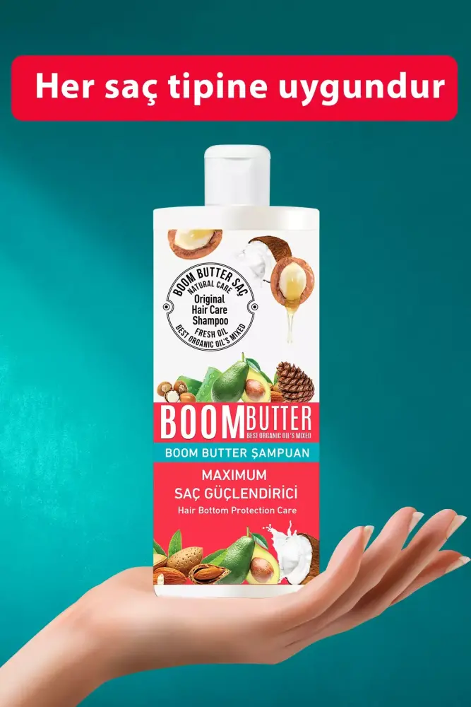 BOOM BUTTER Hair Care Shampoo 300 ML
