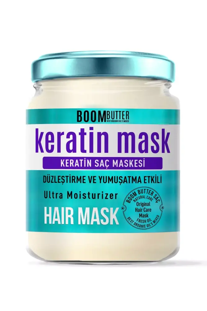 BOOM BUTTER Repairing Keratin Hair Mask 190 ML - Thumbnail