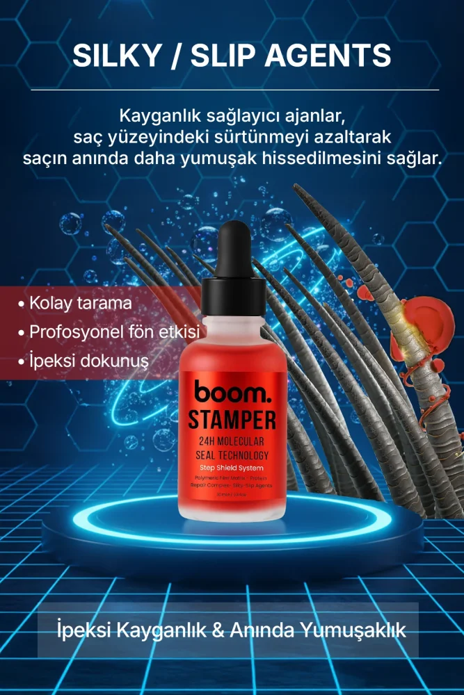 BOOM Stamper 24 Saat Saç Mühürleme Ampoule Serum - 5