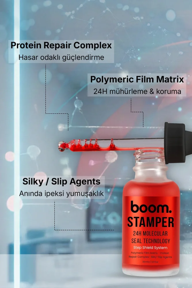 BOOM Stamper 24 Saat Saç Mühürleme Ampoule Serum - 7