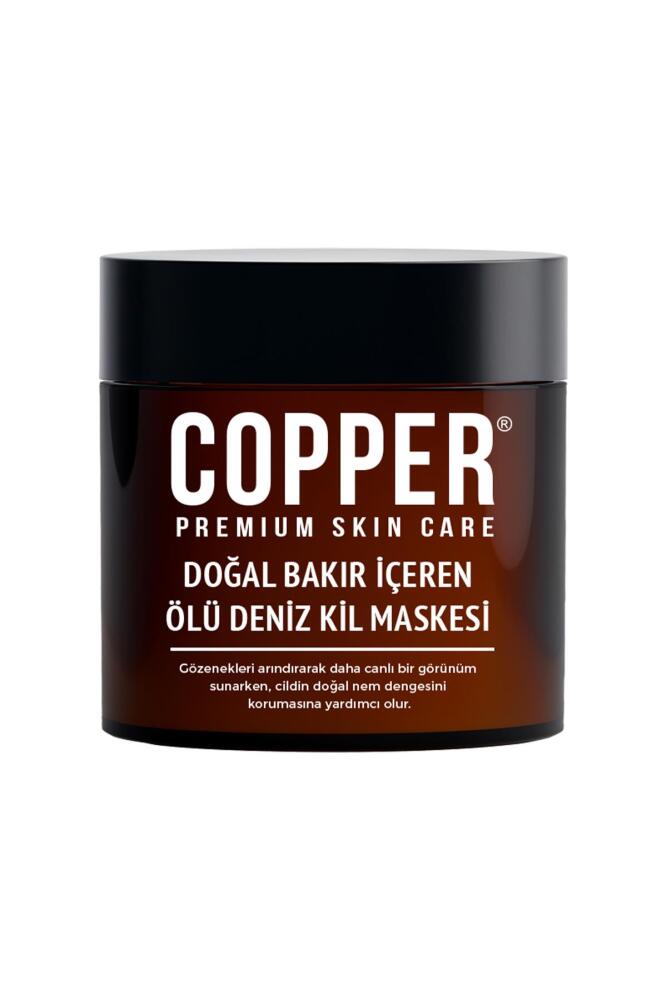 COPPER Doğal Bakır İçeren Ölü Deniz Kil Maskesi 100 ML - 5