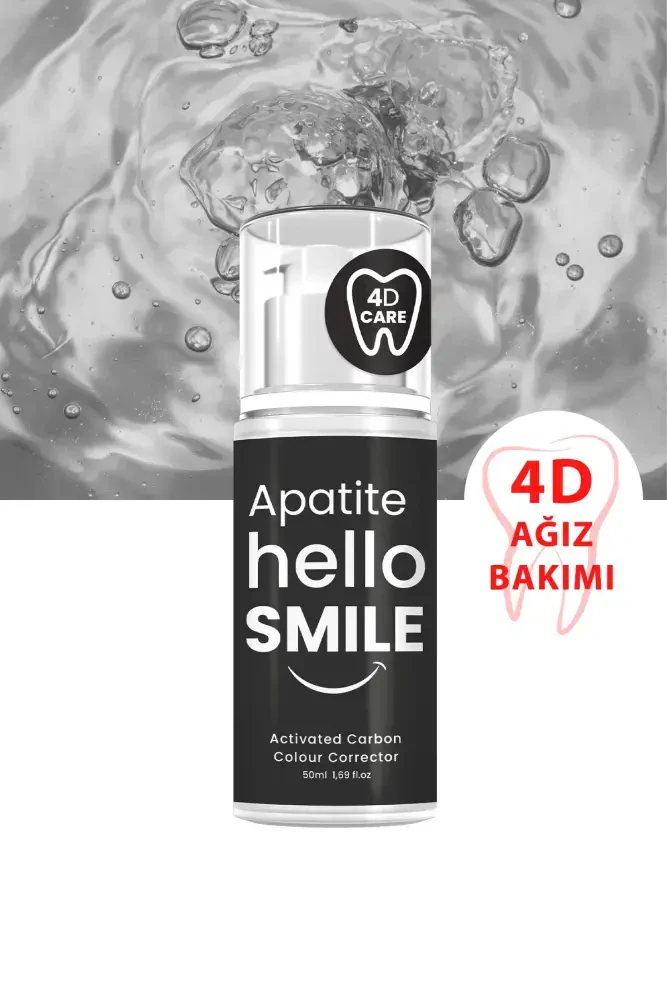 Apatite Hello Smile Aktif Karbonlu 4D Beyazlatıcı Diş Jeli - 6