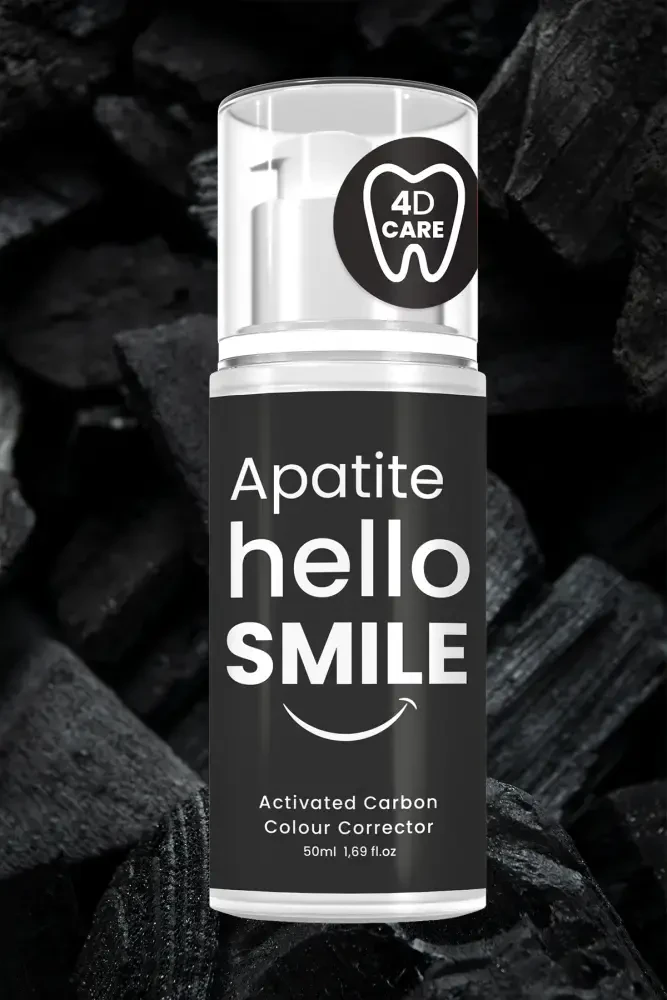 Apatite Hello Smile Aktif Karbonlu 4D Beyazlatıcı Diş Jeli - 7