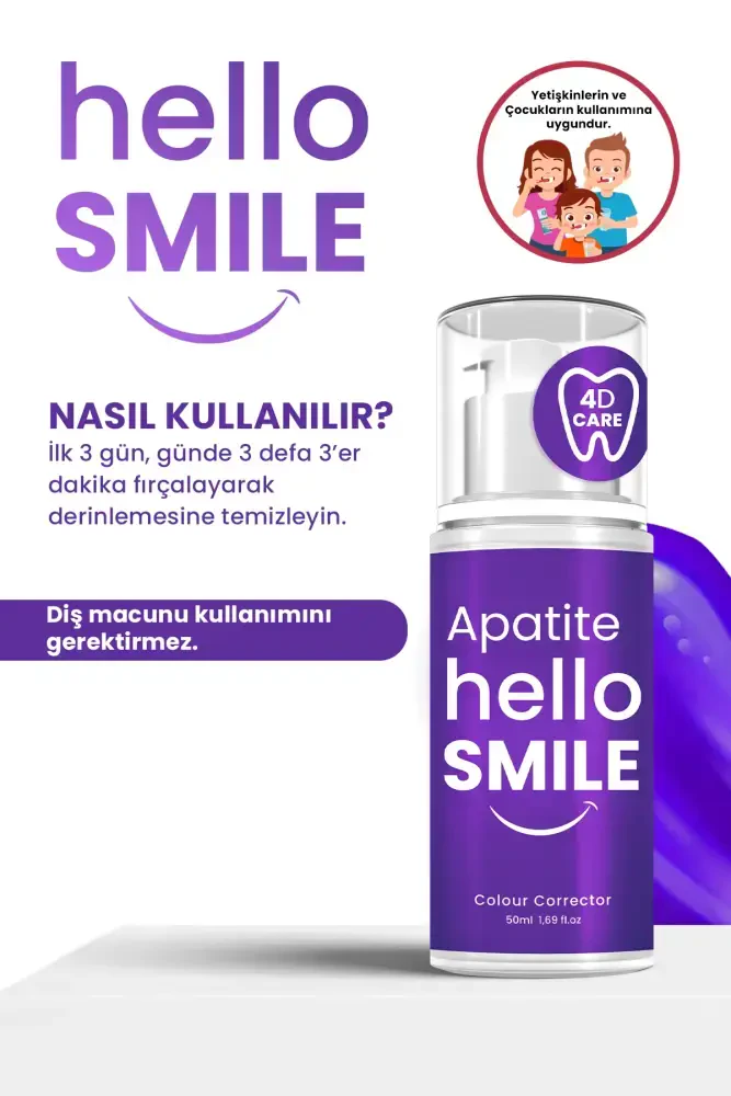 Hello Smile 4D Beyazlatıcı Diş Jeli 50 ML - 2