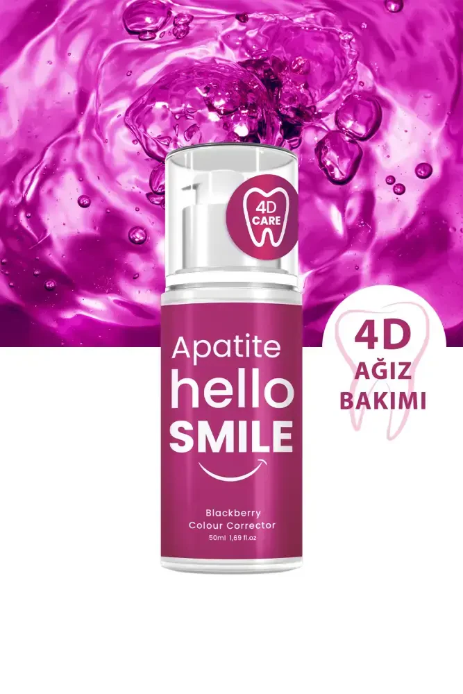 HELLO SMILE Böğürtlen Aromalı 4D Beyazlatıcı Diş Jeli - 7