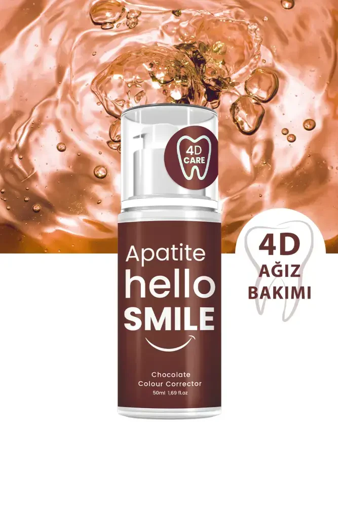 Apatite Hello Smile Çikolata Aromalı 4D Beyazlatıcı Diş Jeli - 7