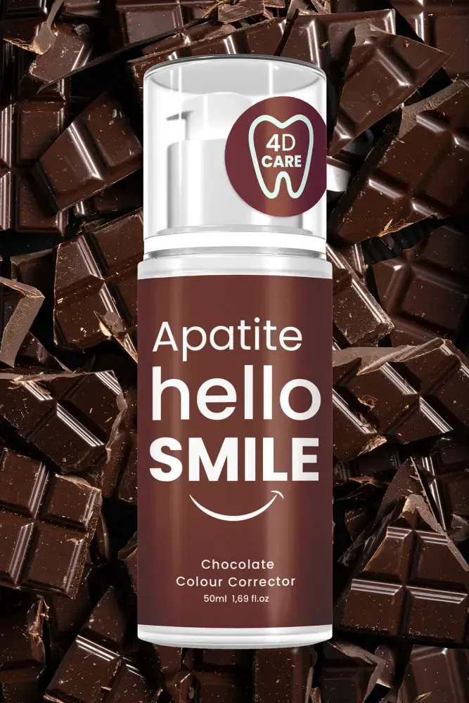 Apatite Hello Smile Çikolata Aromalı 4D Beyazlatıcı Diş Jeli - 6