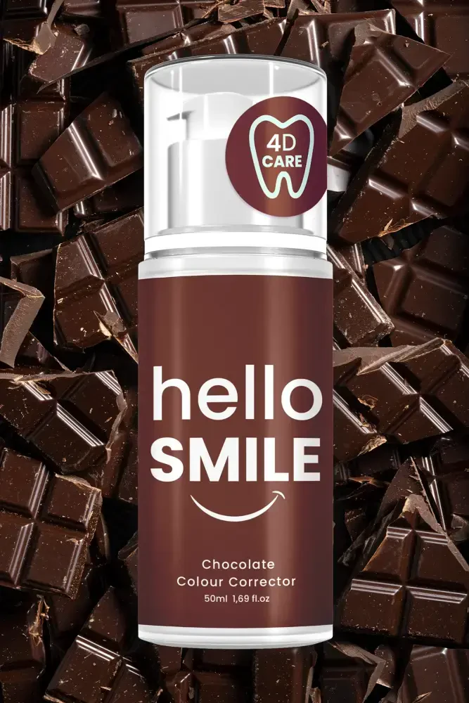 HELLO SMILE Çikolata Aromalı 4D Beyazlatıcı Diş Jeli - 5