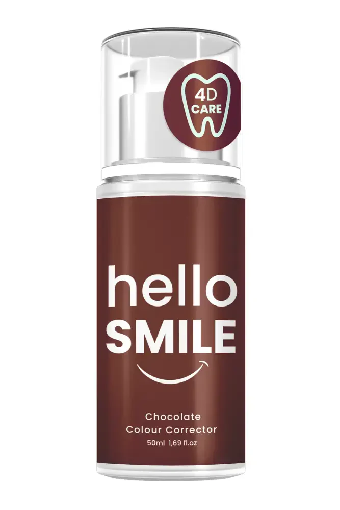 HELLO SMILE Çikolata Aromalı 4D Beyazlatıcı Diş Jeli - 8