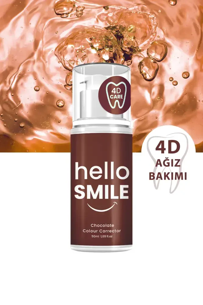 HELLO SMILE Çikolata Aromalı 4D Beyazlatıcı Diş Jeli - 7
