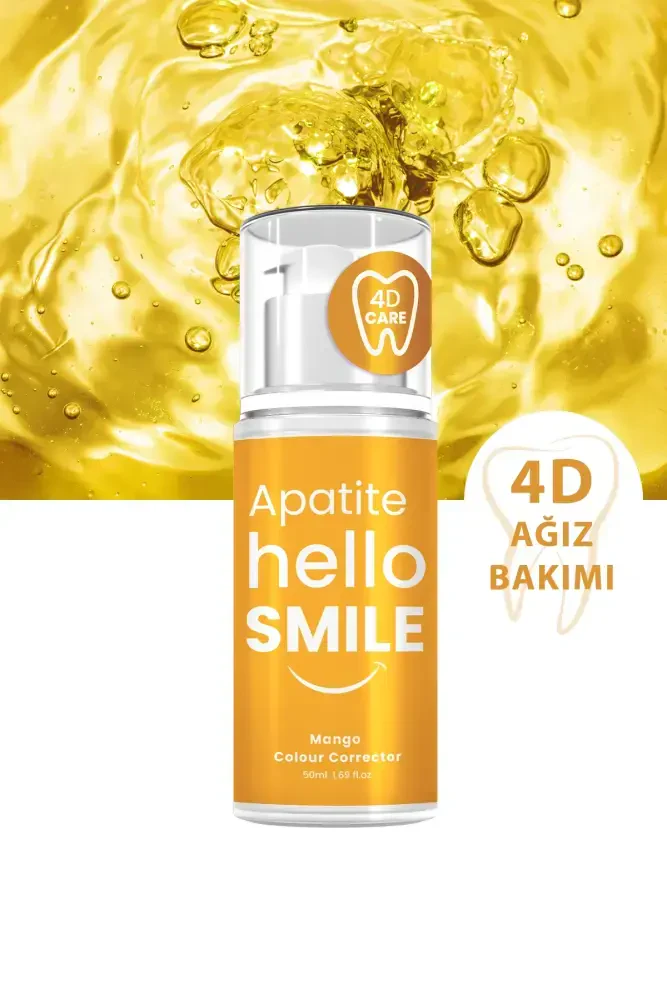 Apatite Hello Smile Mango Aromalı 4D Beyazlatıcı Diş Jeli - 7