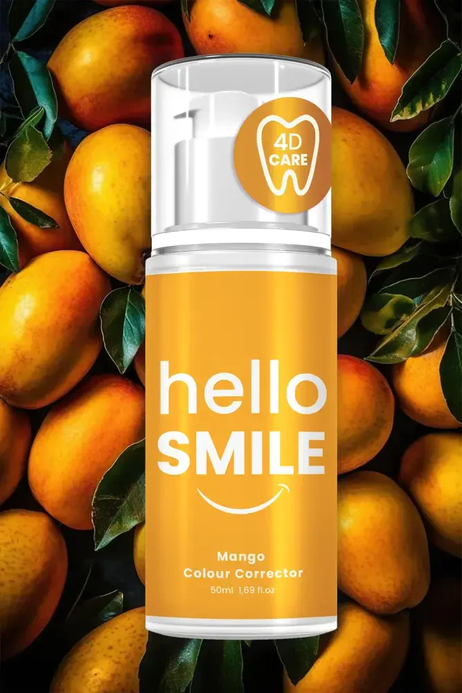 HELLO SMILE Mango Aromalı 4D Beyazlatıcı Diş Jeli - 5