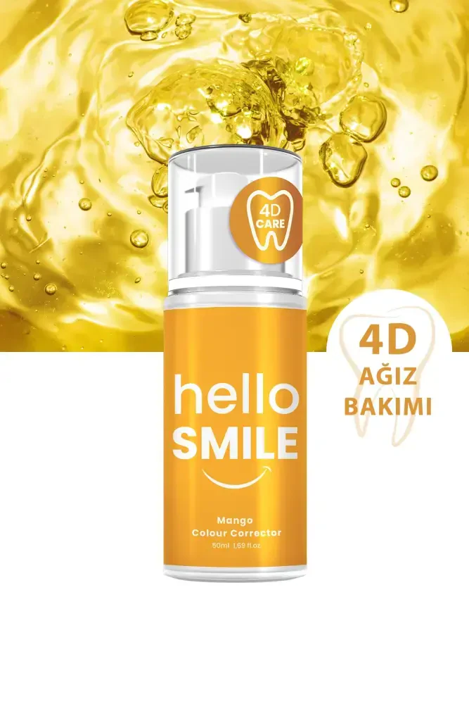 HELLO SMILE Mango Aromalı 4D Beyazlatıcı Diş Jeli - 6
