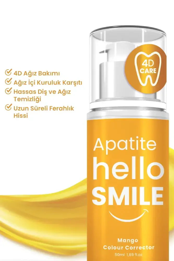 HELLO SMILE Mango Aromalı 4D Beyazlatıcı Diş Jeli - 2