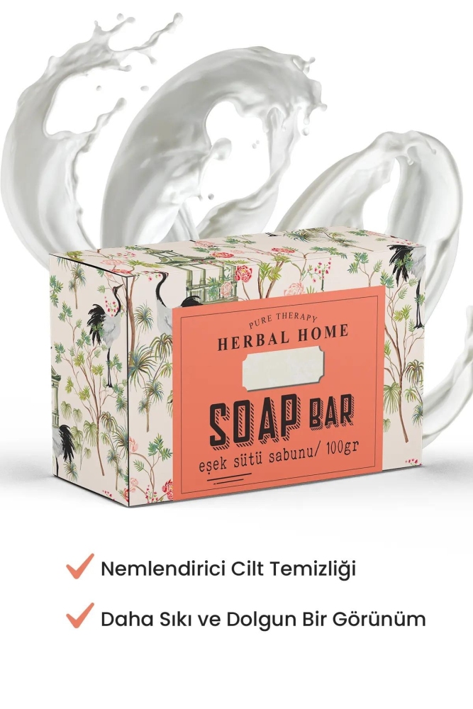 PROCSIN Herbal Home Sıkılaştırıcı Doğal Eşek Sütü Sabunu 100 GR