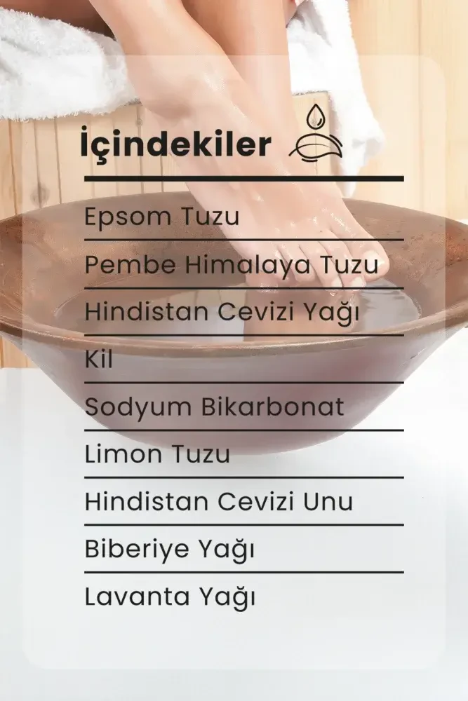 HERBAL HOME Multifonksiyonel + Rahatlatıcı Ayak Detoks Tuzu - 4