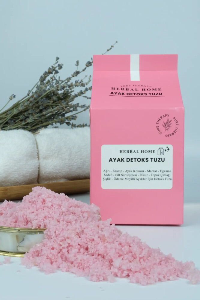 HERBAL HOME Multifunctional + Relaxing Foot Detox Salt - HERBAL HOME