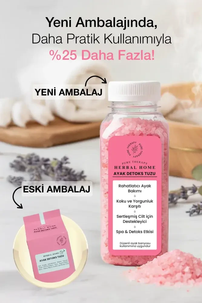 HERBAL HOME Multifunctional + Relaxing Foot Detox Salt - 1