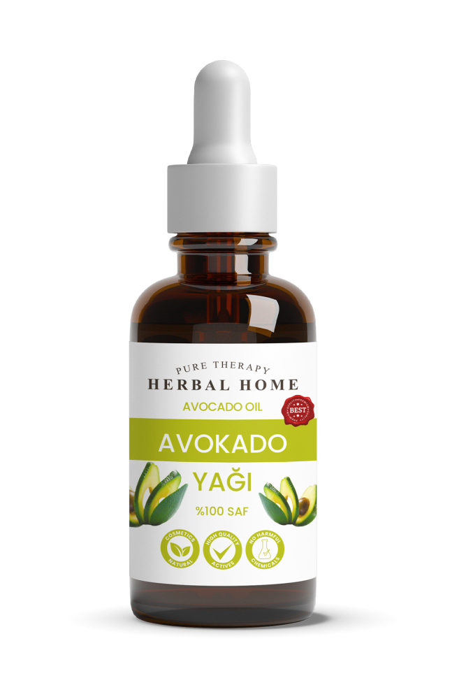 HERBAL HOME Saf Avokado Yağı 20 ML - HERBAL HOME
