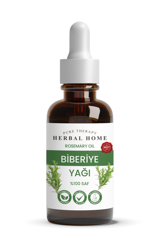 HERBAL HOME Saf Biberiye Yağı 20 ML - HERBAL HOME