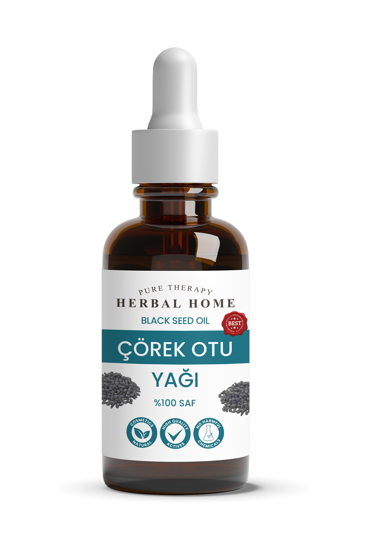 HERBAL HOME Saf Çörekotu Yağı 20 ML - 1