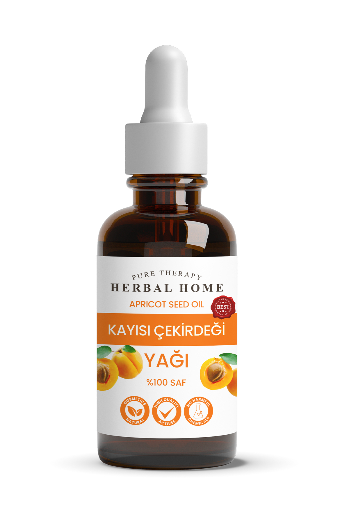 HERBAL HOME Saf Kayısı Çekirdeği Yağı 20 ML - 1