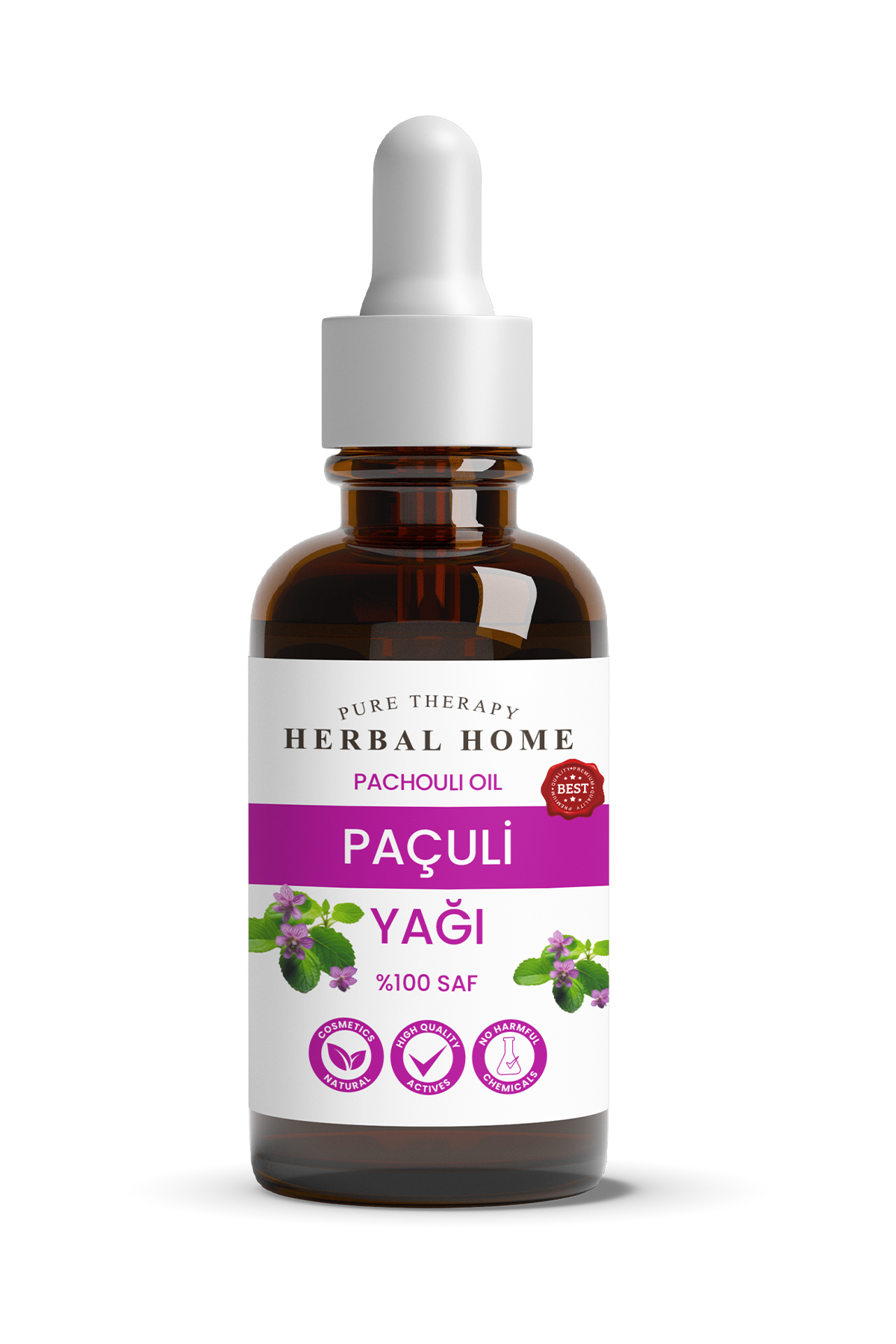 HERBAL HOME Saf Paçuli Yağı 20 ML - 1