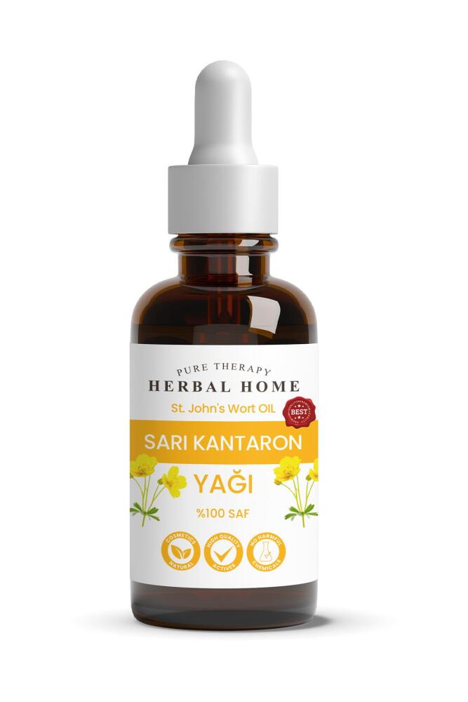 HERBAL HOME Saf Sarı Kantaron Yağı 20 ML - HERBAL HOME