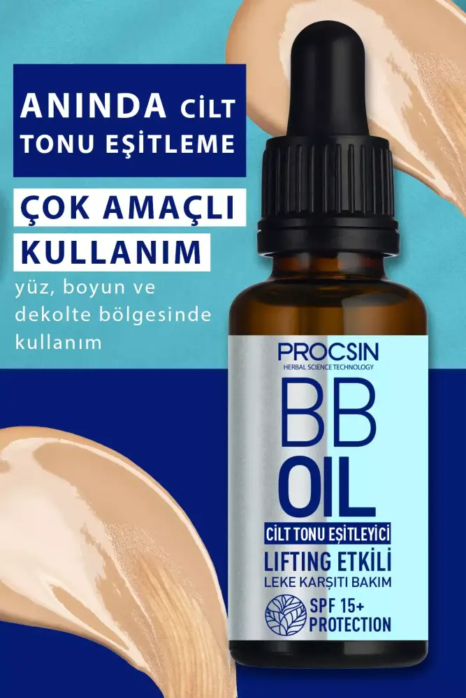 PROCSIN Herbal Science Anında Ton Eşitleme Lifting Etkili BB Oil 20 ML - 2