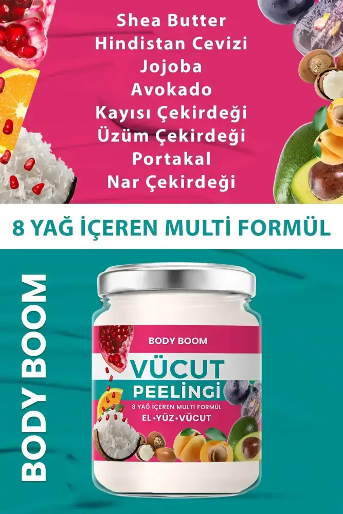 PROCSIN Body Boom Besleyici ve Arındırıcı El Ayak Vücut Peelingi 190 ML - 3