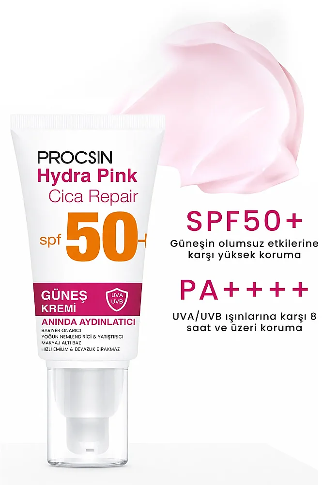 HYDRA BLOCK Pink SPF50+ Sunscreen 50 ML - 4