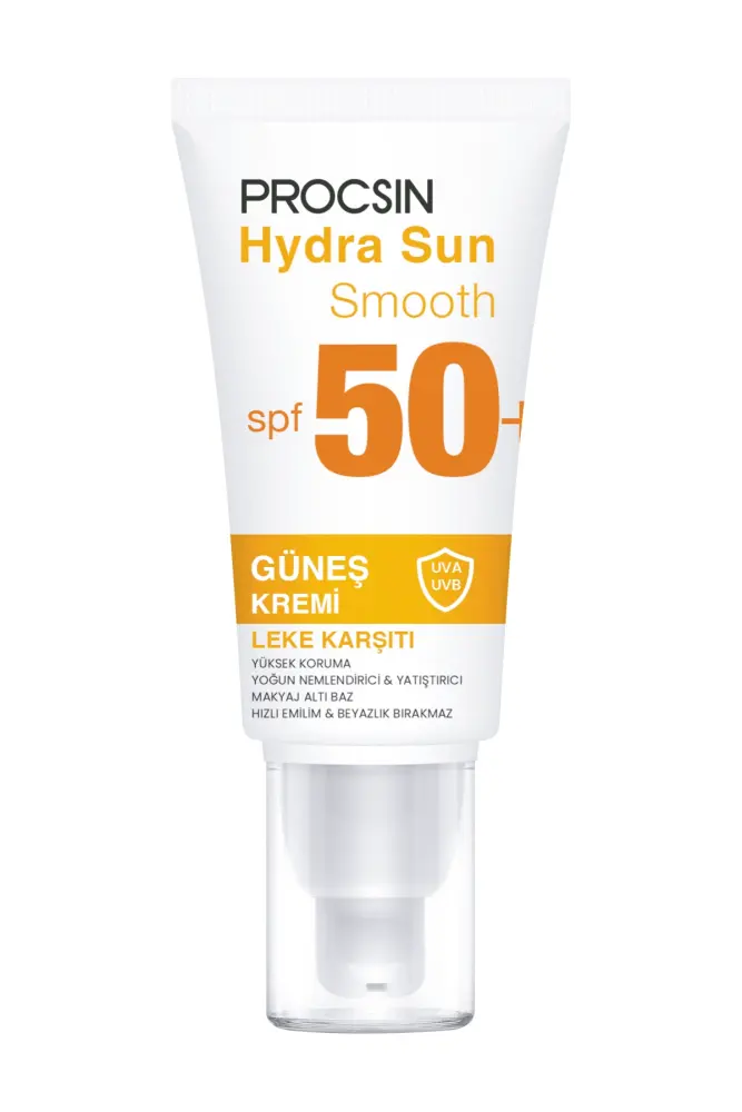 PROCSIN Hydra Sun Spf50+ Yoğun Nemlendirici Yatıştırıcı Leke Karşıtı Cam Cilt Güneş Kremi Pa++++ - 7