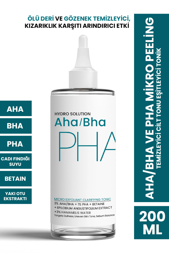 HYDRO SOLUTION Aha+Bha+Pha Tonic 200 ML - PROCSIN