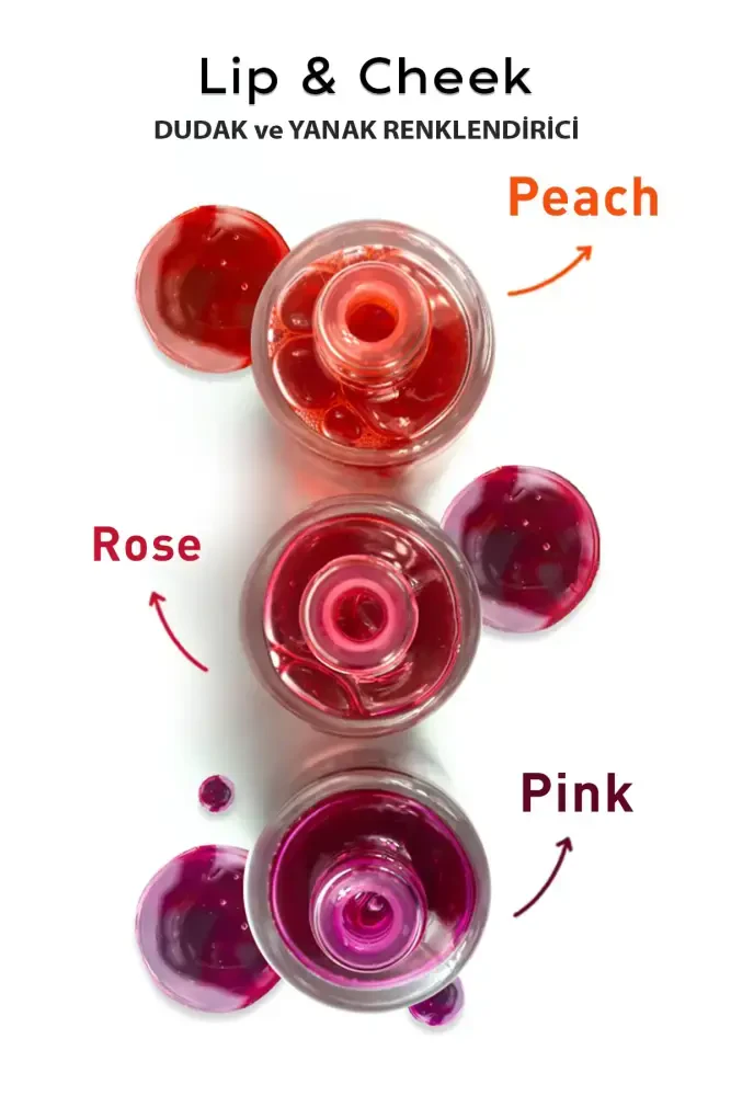 KISS & BLOOM Lip & Cheek Pink 11 ml