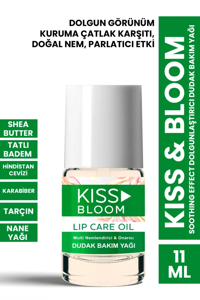 PROCSIN Kiss & Bloom Soothing Effect Dolgunlaştırıcı Dudak Bakım Yağı 11 ml - 1