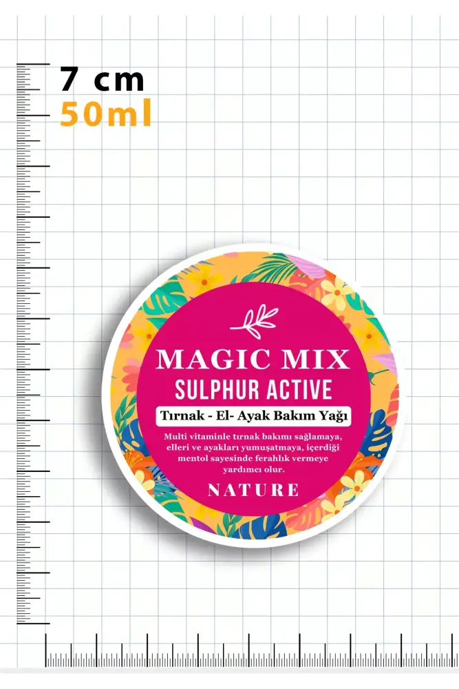 MAGIC MIX Active Sulphur Tırnak Yağı 50 ml - Thumbnail