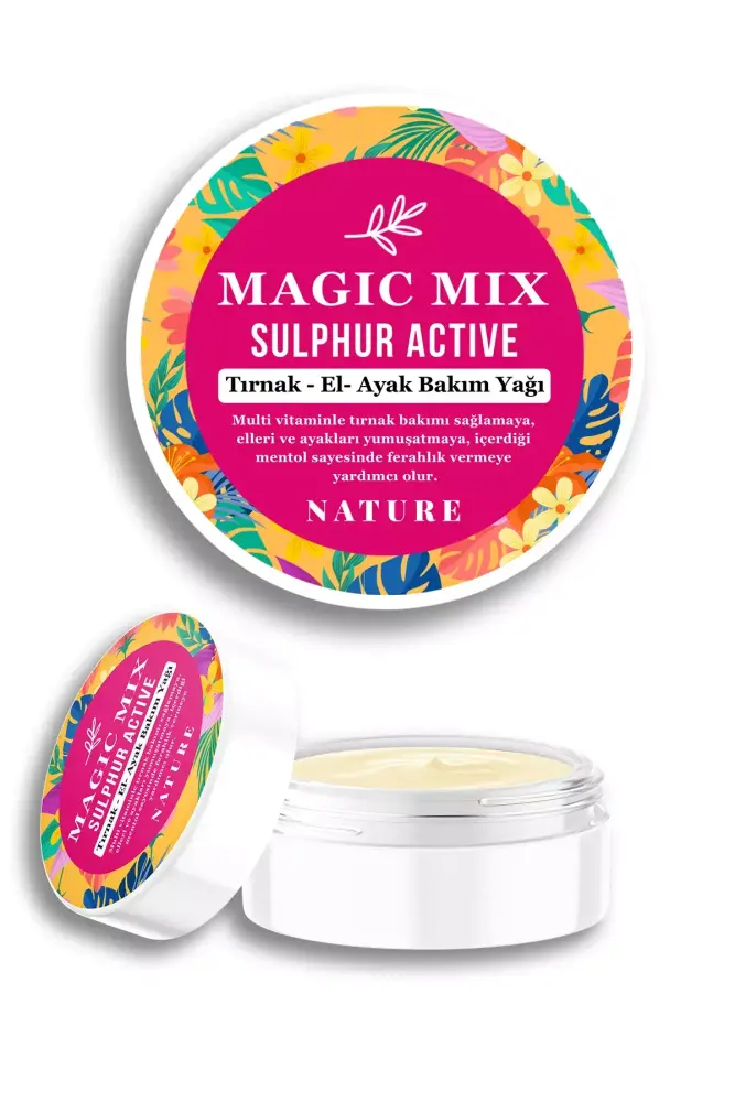 MAGIC MIX Active Sulphur Tırnak Yağı 50 ml - Thumbnail