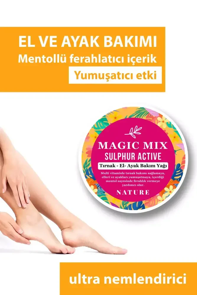 MAGIC MIX Active Sulphur Tırnak Yağı 50 ml