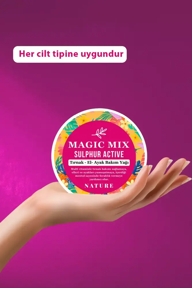 PROCSIN Magic Mix Active Sulphur Güçlendirici ve Besleyici Tırnak Yağı 50 ML - 5
