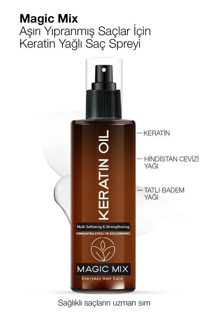 PROCSIN Magic Mix Aşırı Yıpranmış Saçlar İçin Keratin Yağı 110 ML - 1