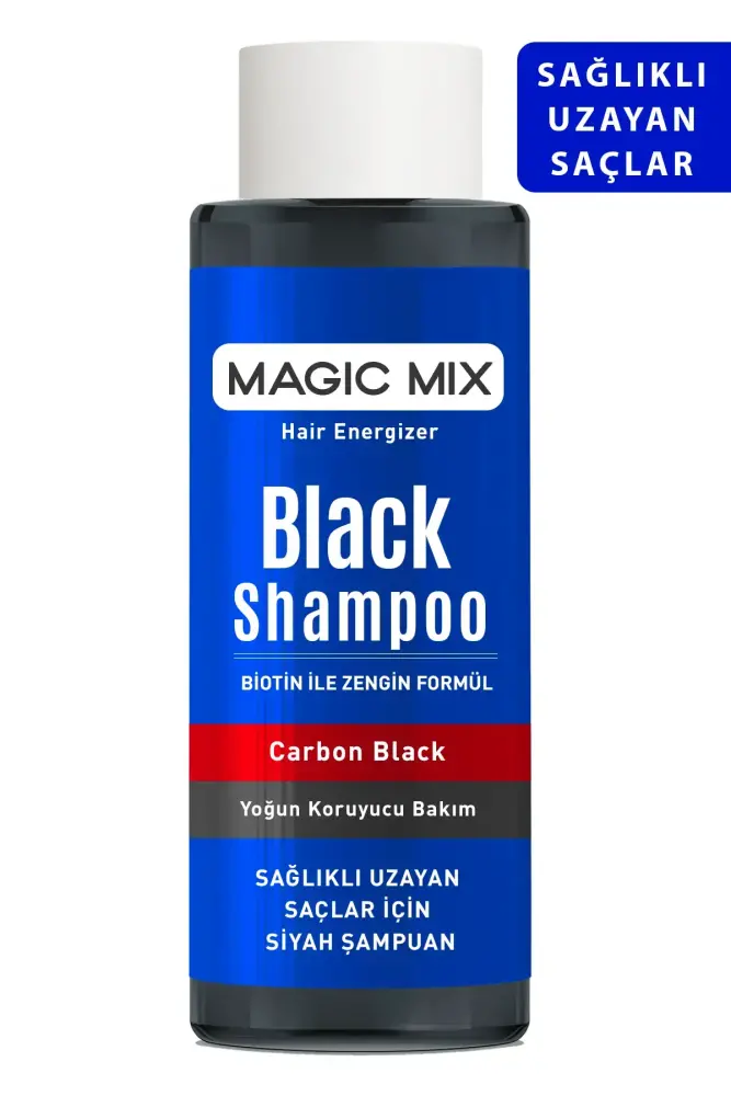 PROCSIN Magic Mix Aktif Karbonlu Yoğun Koruyucu Black Şampuan 200 ML - 2
