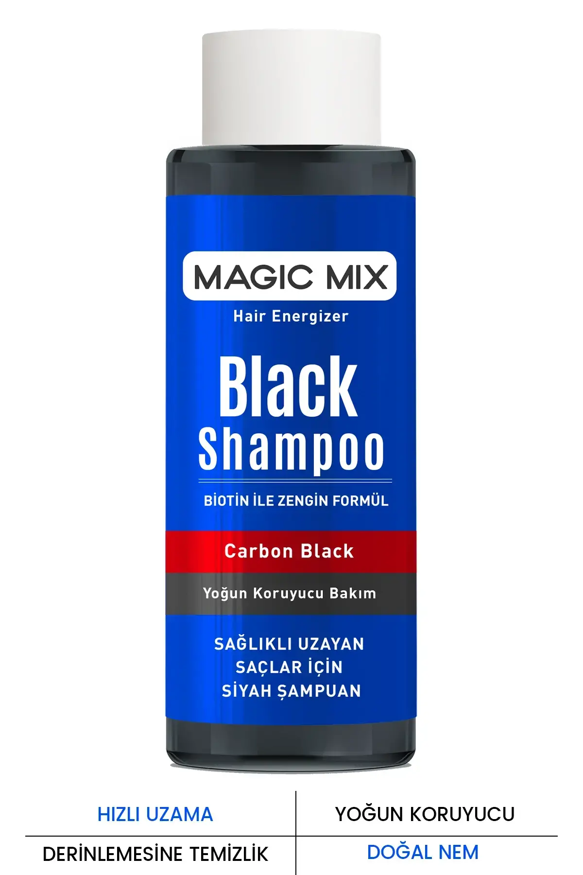PROCSIN Magic Mix Aktif Karbonlu Yoğun Koruyucu Black Şampuan 200 ML - 1