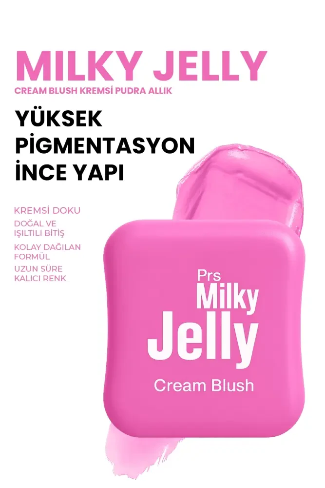 Milky Jelly Cream Blush Krem Pudra No:02 5 GR - BOOM