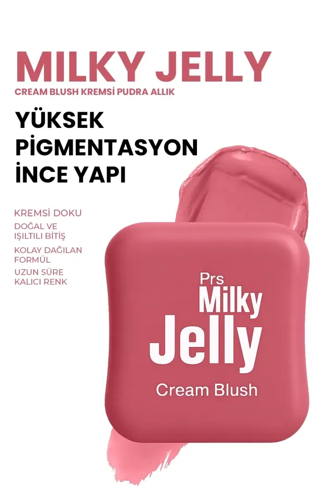Milky Jelly Cream Blush Krem Pudra No:04 5 GR - 2