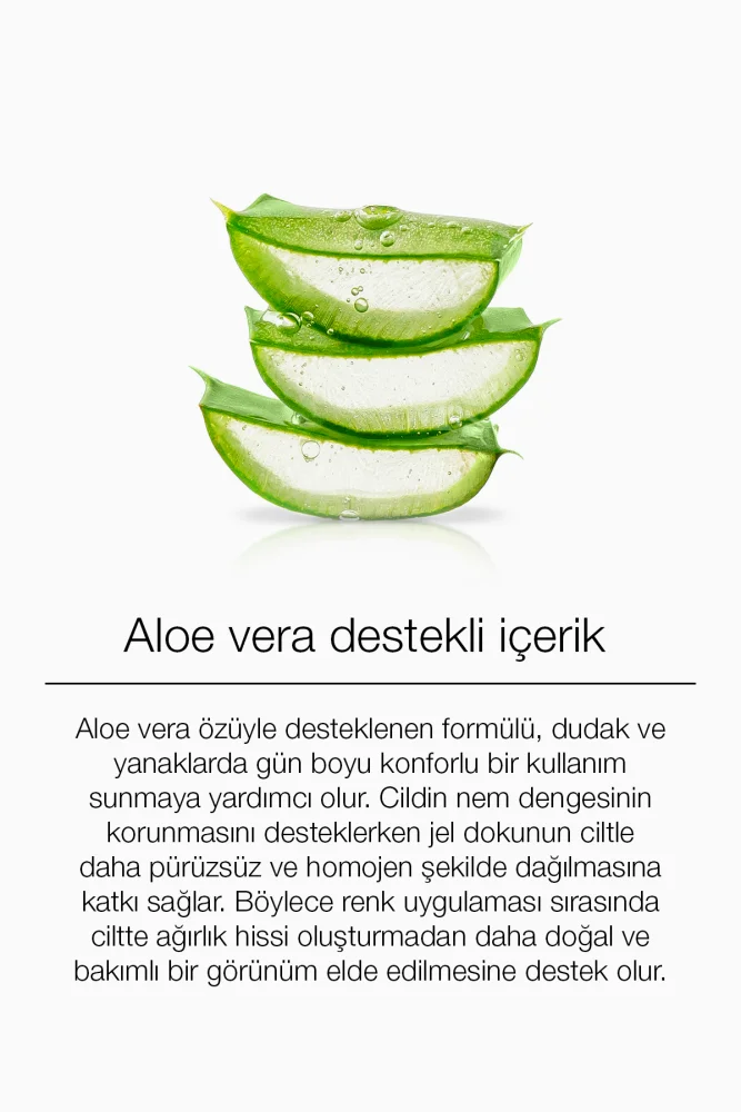 PROCSIN Milky Jelly Natural Look Lip and Cheek Coloring Blush Pink 5 GR - 3