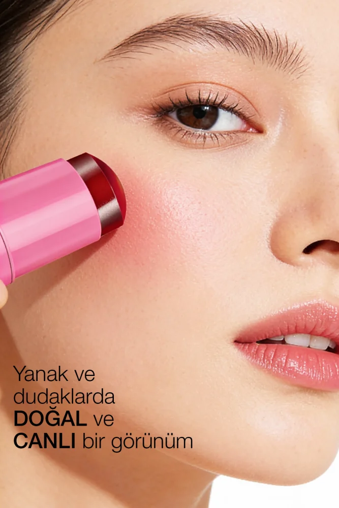 PROCSIN Milky Jelly Natural Look Lip and Cheek Coloring Blush Pink 5 GR - 6