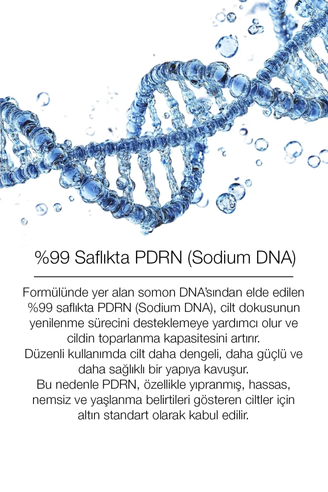 PDRN İçeren Cildi Gençleştirmeye Yardımcı Çift Fazlı Esans Serum PDRN Bounce Ball Serum 30 ML - 3